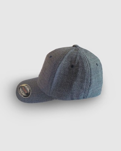 Gorra  gris A Tres Puntos Bucker Bü Jungmann