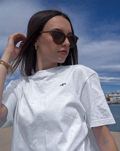 White Elegance Basic T-Shirt