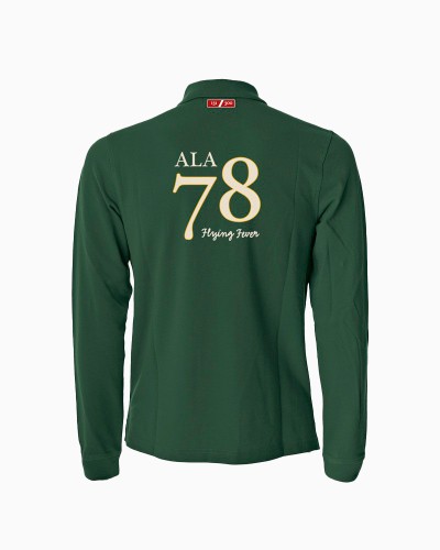 1946 Long-Sleeved Polo Shirt, Green