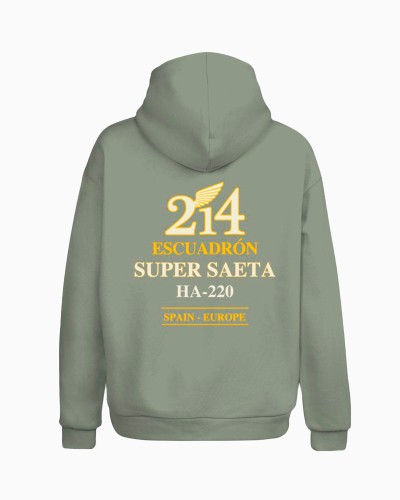 Sudadera Super Saeta Hood Verde Militar