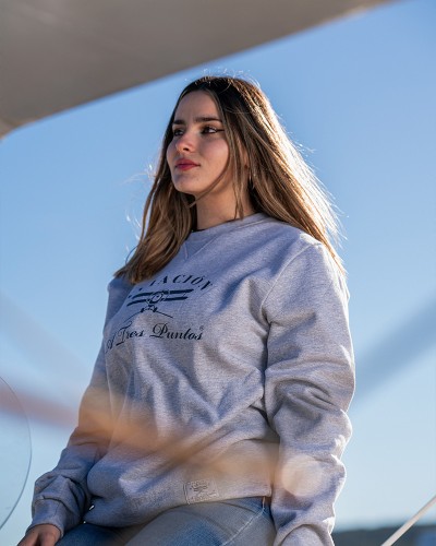 Sudadera Gris Aviación A3P